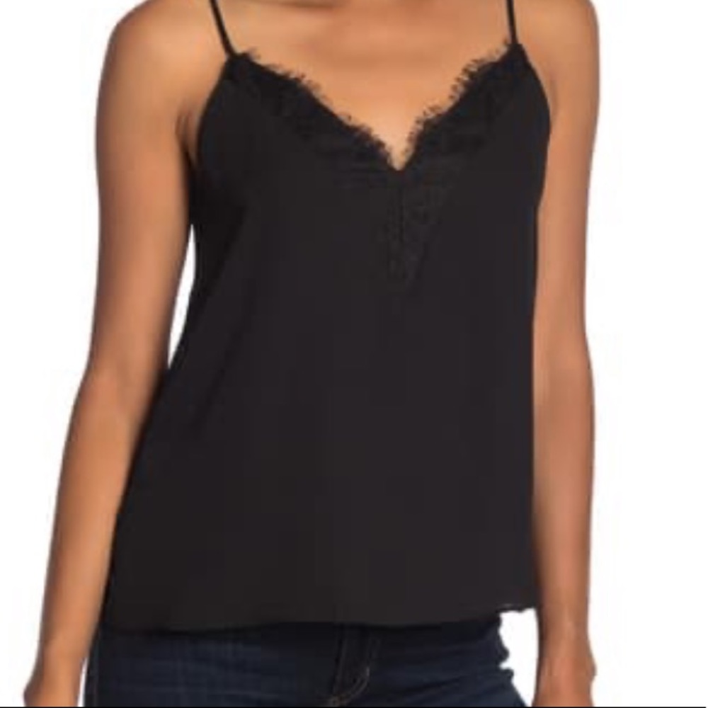 Nordstrom Socialite Lace Trim Tank
